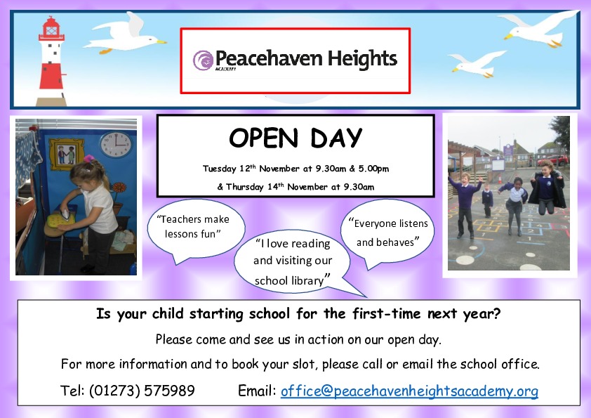 Open Day Poster 2024