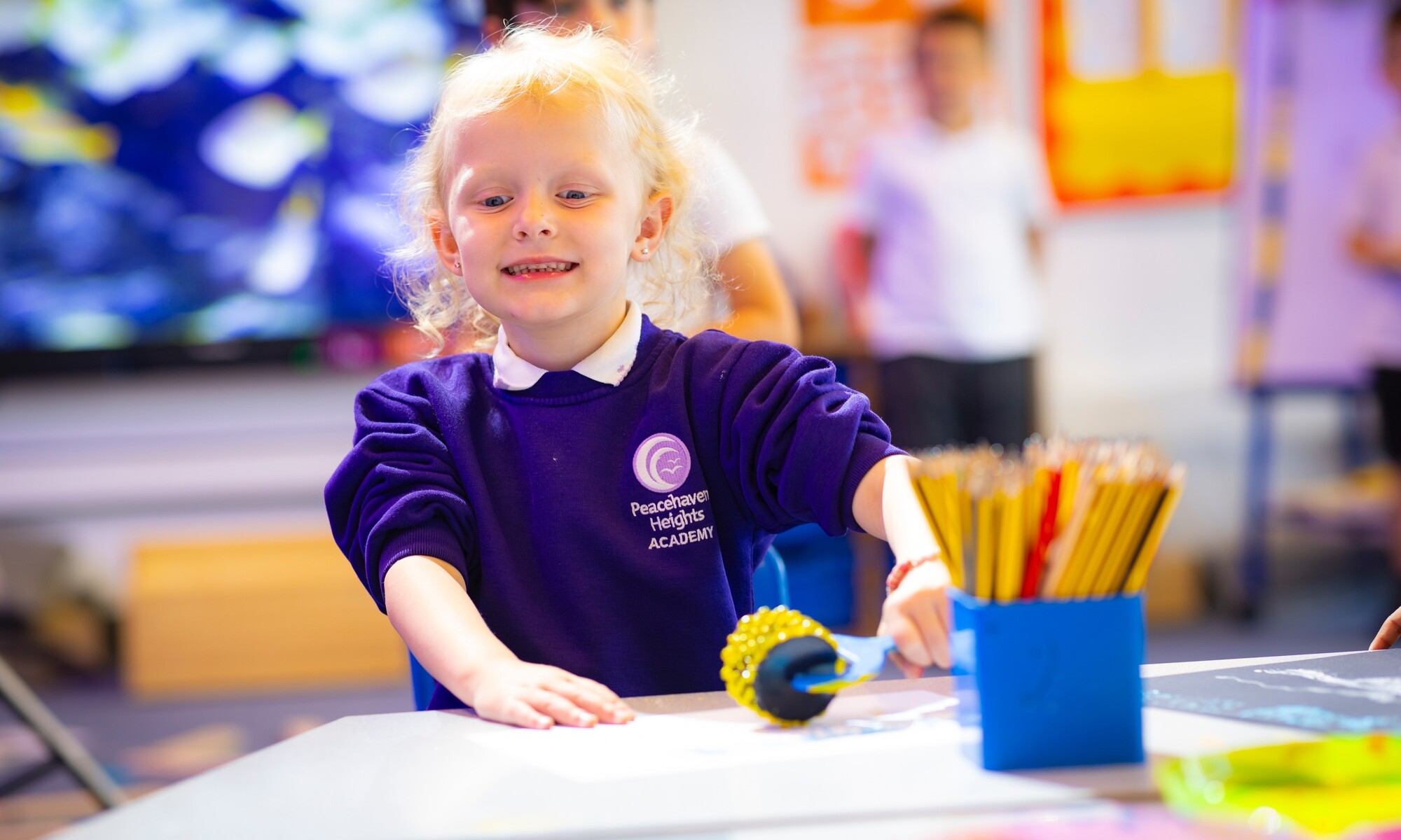 Peacehaven Heights Academy Image of Pupil in the Classroom 9 of 116